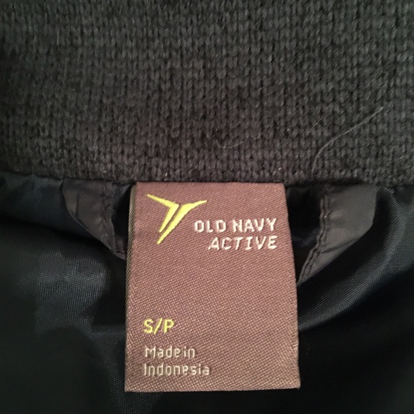 Old Navy Active Dark Green Puffer Jacket, Size Small EUC - Picture 5 of 5